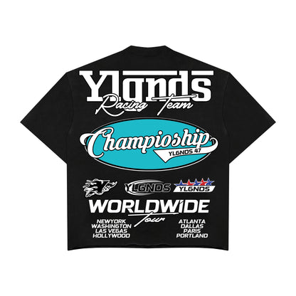 🏁 YLGNDS Motorsport Tee – VVS Edition